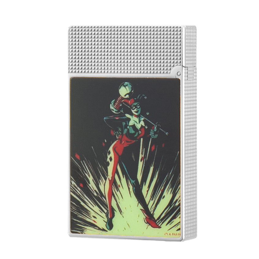 S.T. Dupont Ligne 2 Harley Quinn Limited Lighter - Back View
