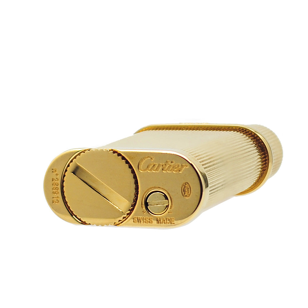 Cartier Lighter Vertical Pattern Style Inflatable Cigar Lighter - Close-up