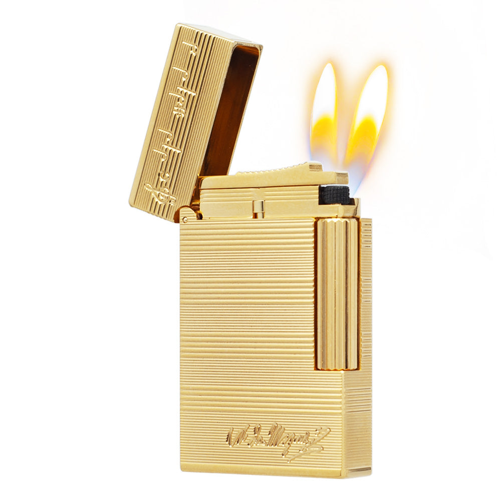 Double Flame S.T. Dupont Ligne 2 Mozart Requiem Limited Edition Pocket Lighter - Detail View