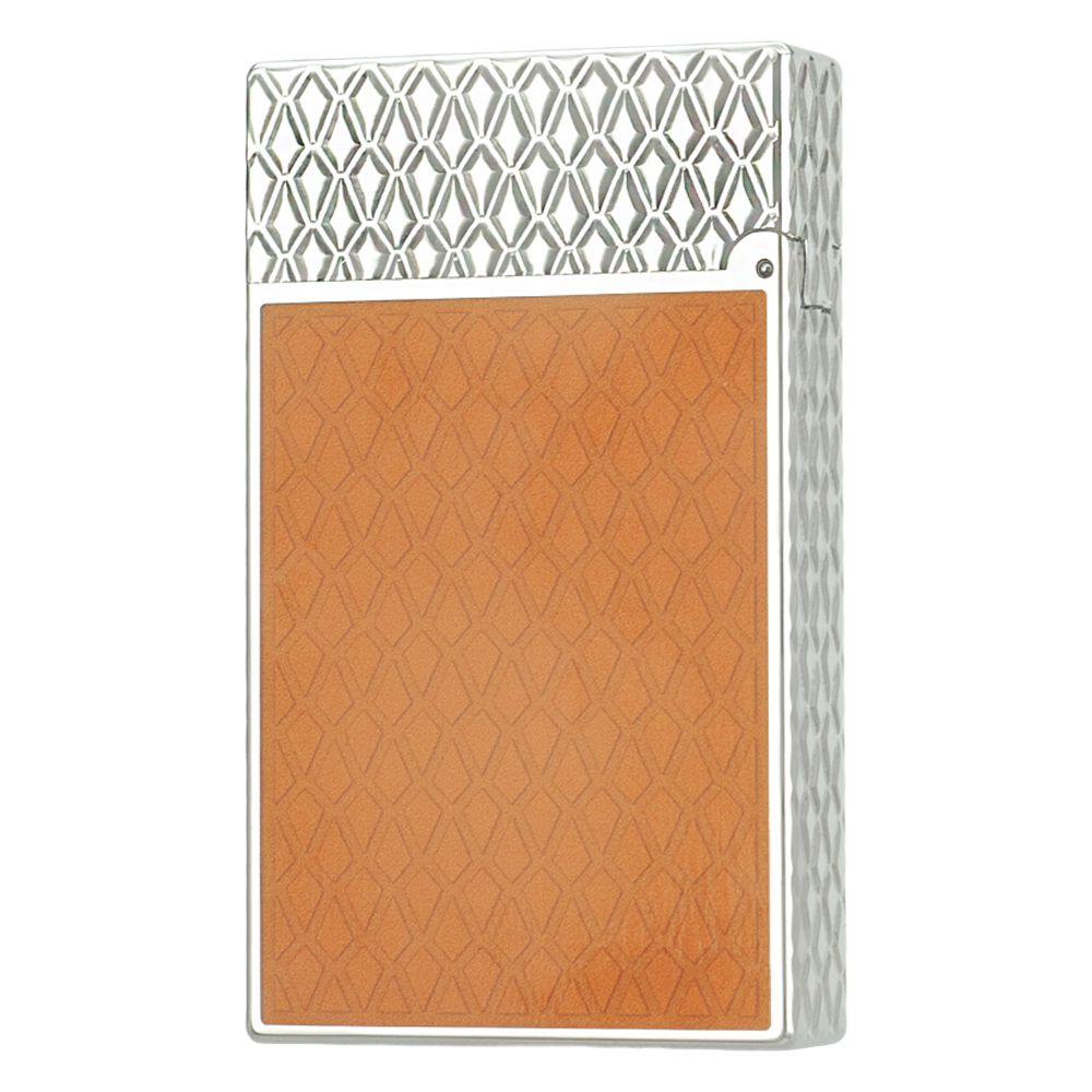 Double Flames S.T. Dupont Ligne 2 Game of Thrones Lighter – Fire Orange with Dragon Scale Design - View 7