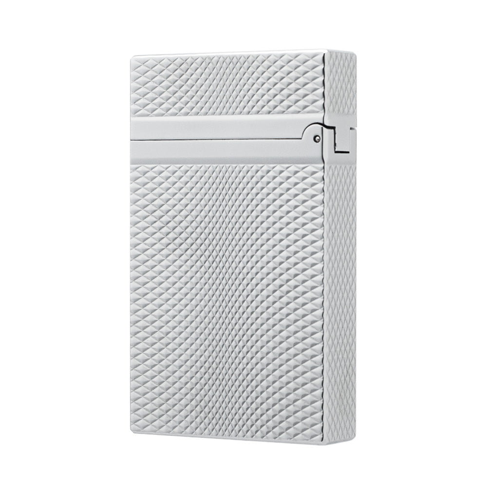 S.T Dupont Vintage Lighter Ligne 2 Diamond Carving - Back View
