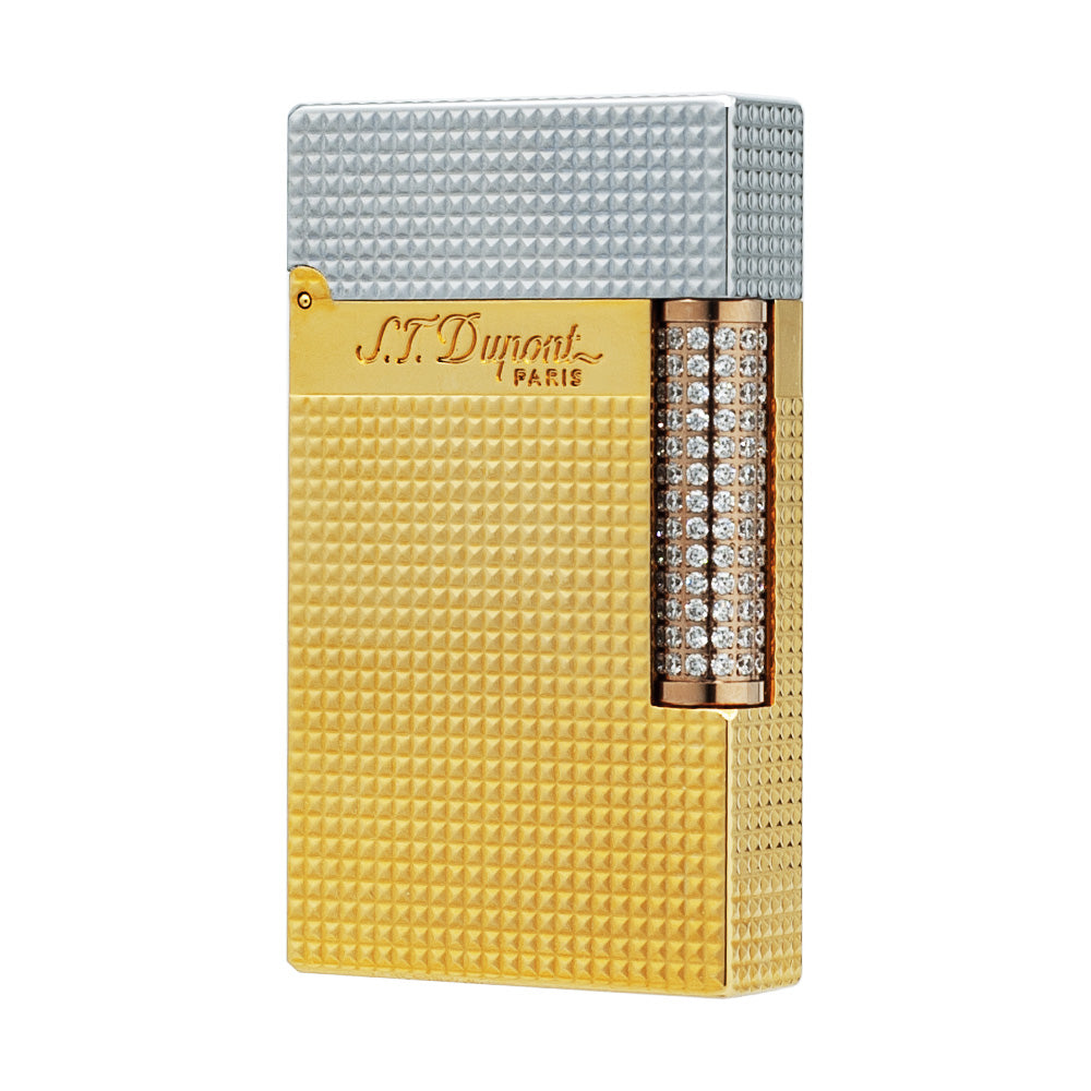 S.T. Dupont Lighter Ligne 2 150th Anniversary Limited with Fully Diamond-set Roller