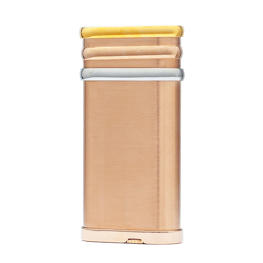 Cartier Rose Gold Minimalist Metal Lighter - Side View