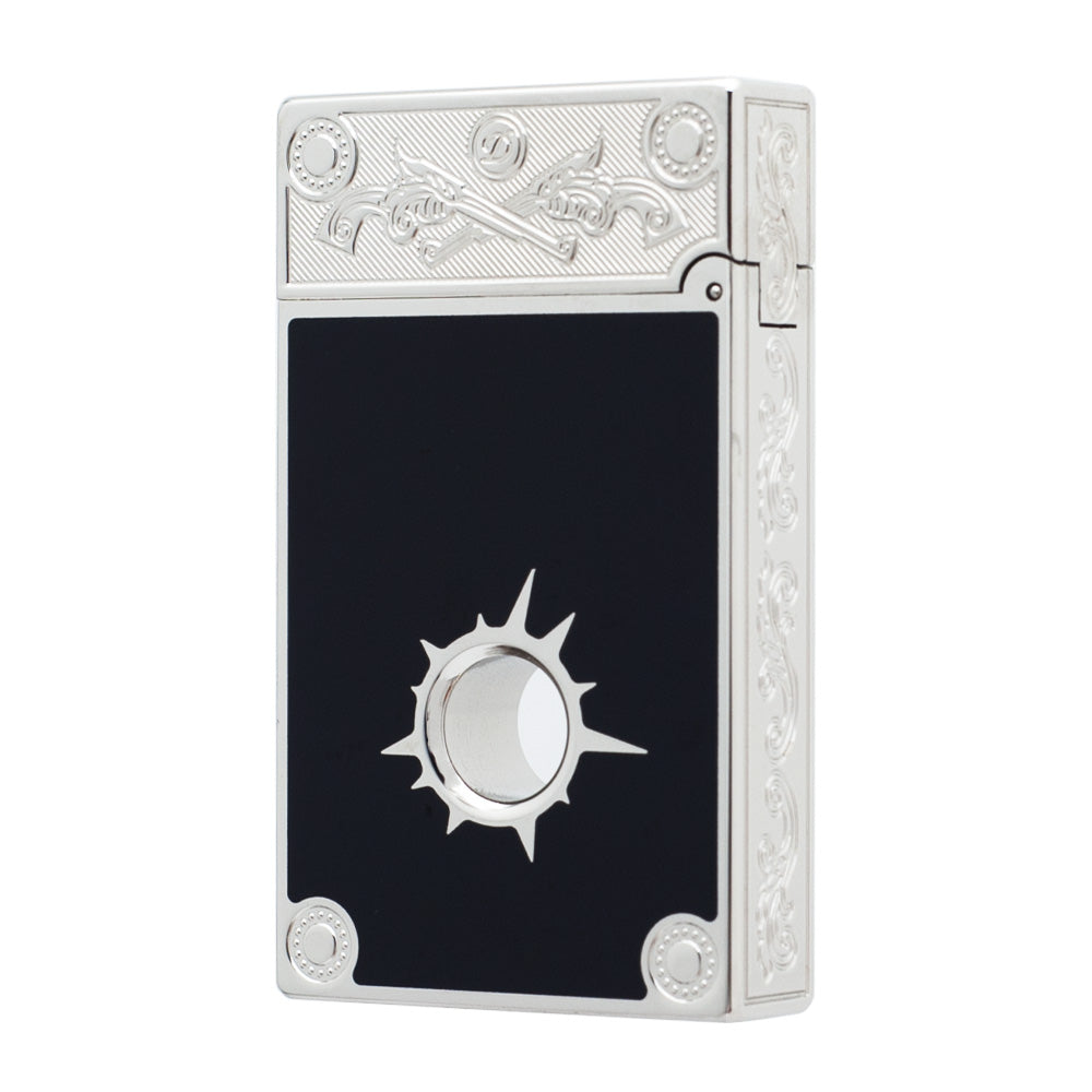 S.T Dupont Ligne 2 Muzzle Hole Paint Lighter - Back View