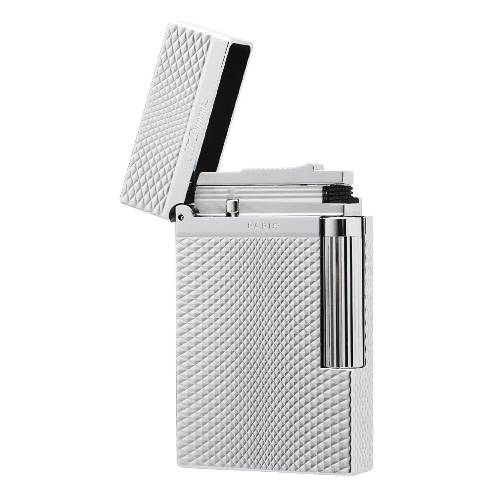 S.T Dupont Vintage Lighter Ligne 2 Diamond Carving - View 7