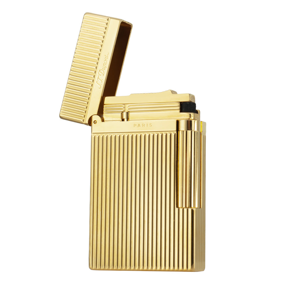 S.T. Dupont Classic Vertical Stripes Metal Lighter - View 7