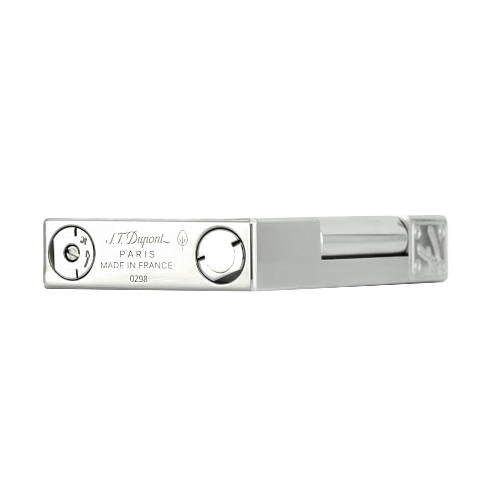 S.T. Dupont Ligne 2 Fender Anniversary Premium Silver Lighter - Close-up