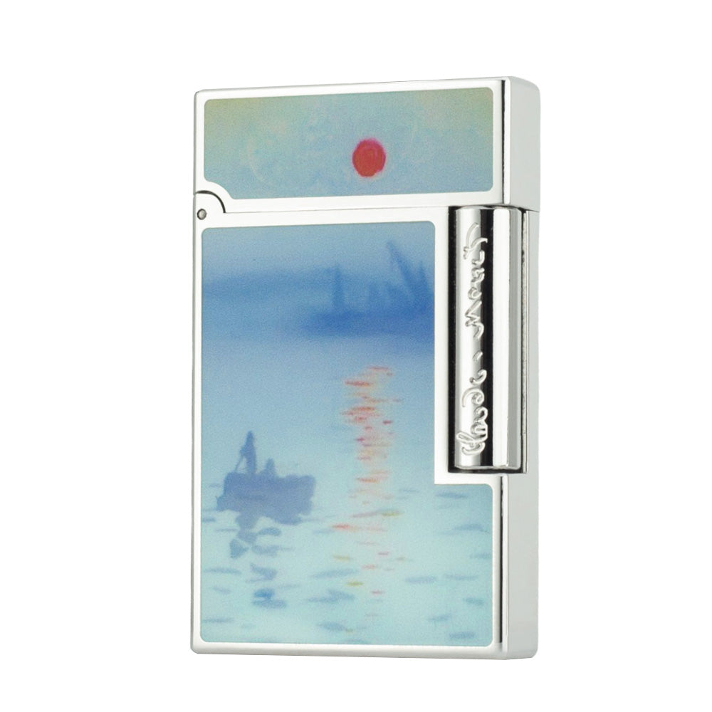S.T. Dupont Ligne 2 Monet Sunrise Luxury Art Lighter