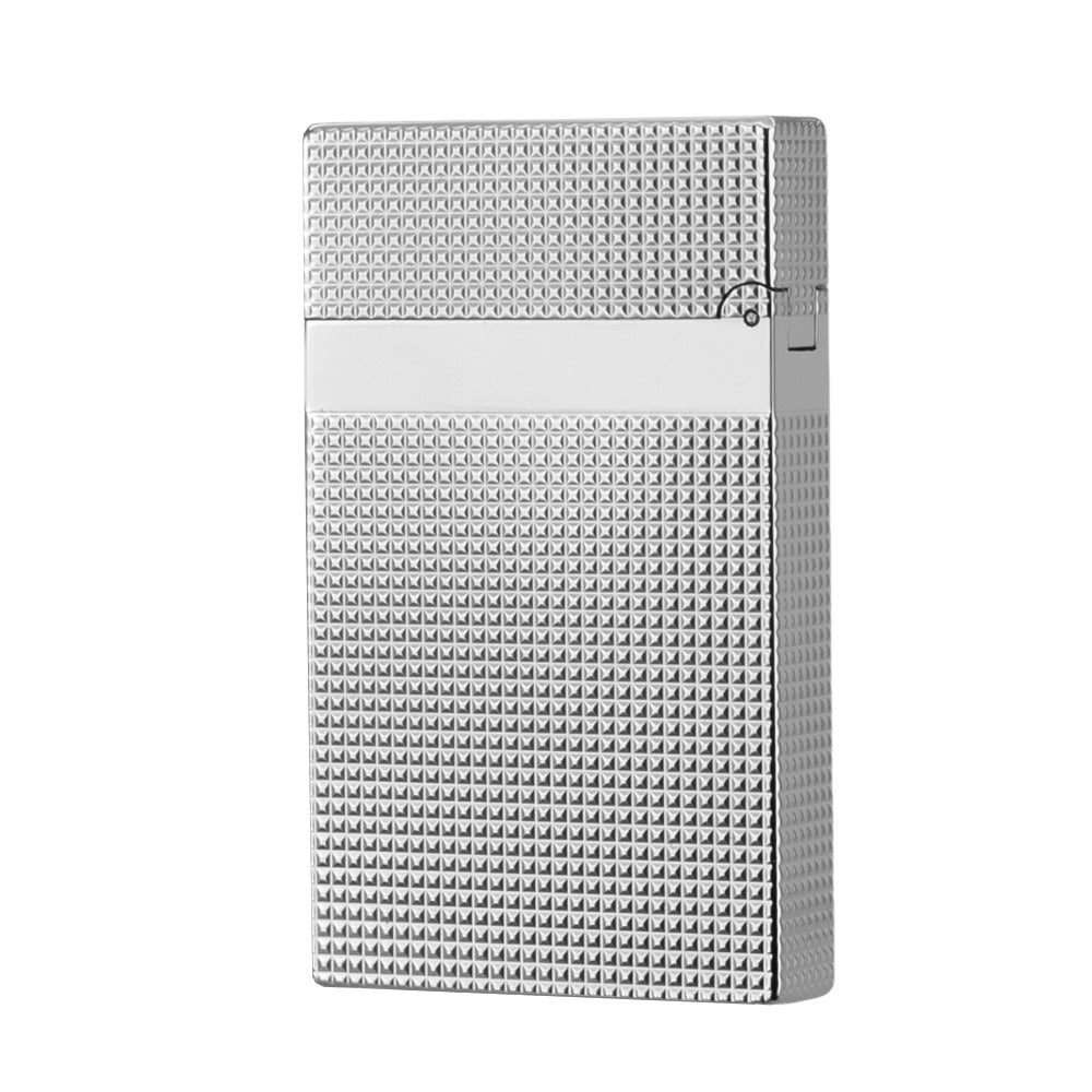 Slant Fire S.T Dupont Ligne 2 New Lattice Wide Edge Lighter - Back View