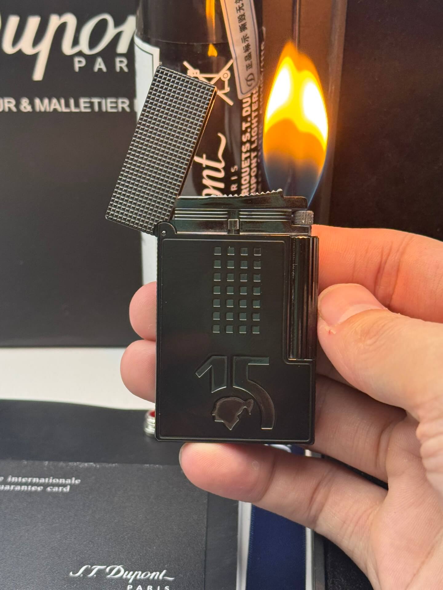 ST Dupont Cohiba Behike Dual Flame Butane Lighter | 15th Anniversary Limited Edition