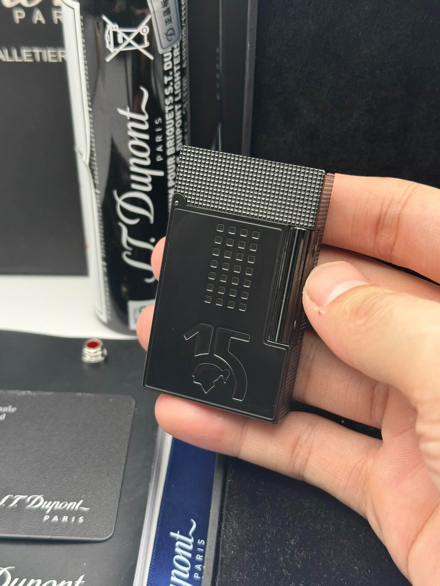 ST Dupont Cohiba Behike Dual Flame Butane Lighter | 15th Anniversary Limited Edition