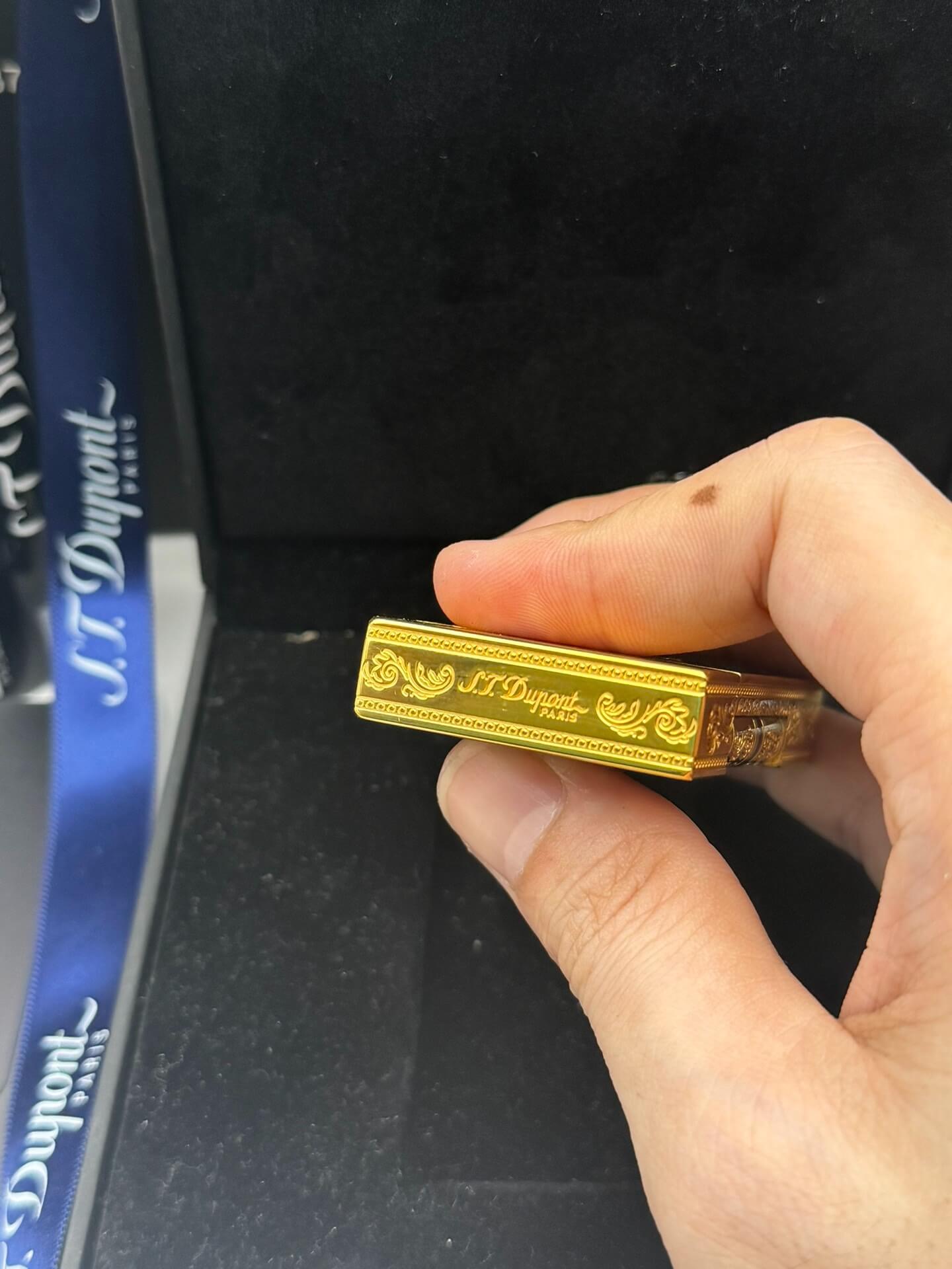ST Dupont Second Empire Ruby Vintage Butane Lighter | Limited Edition