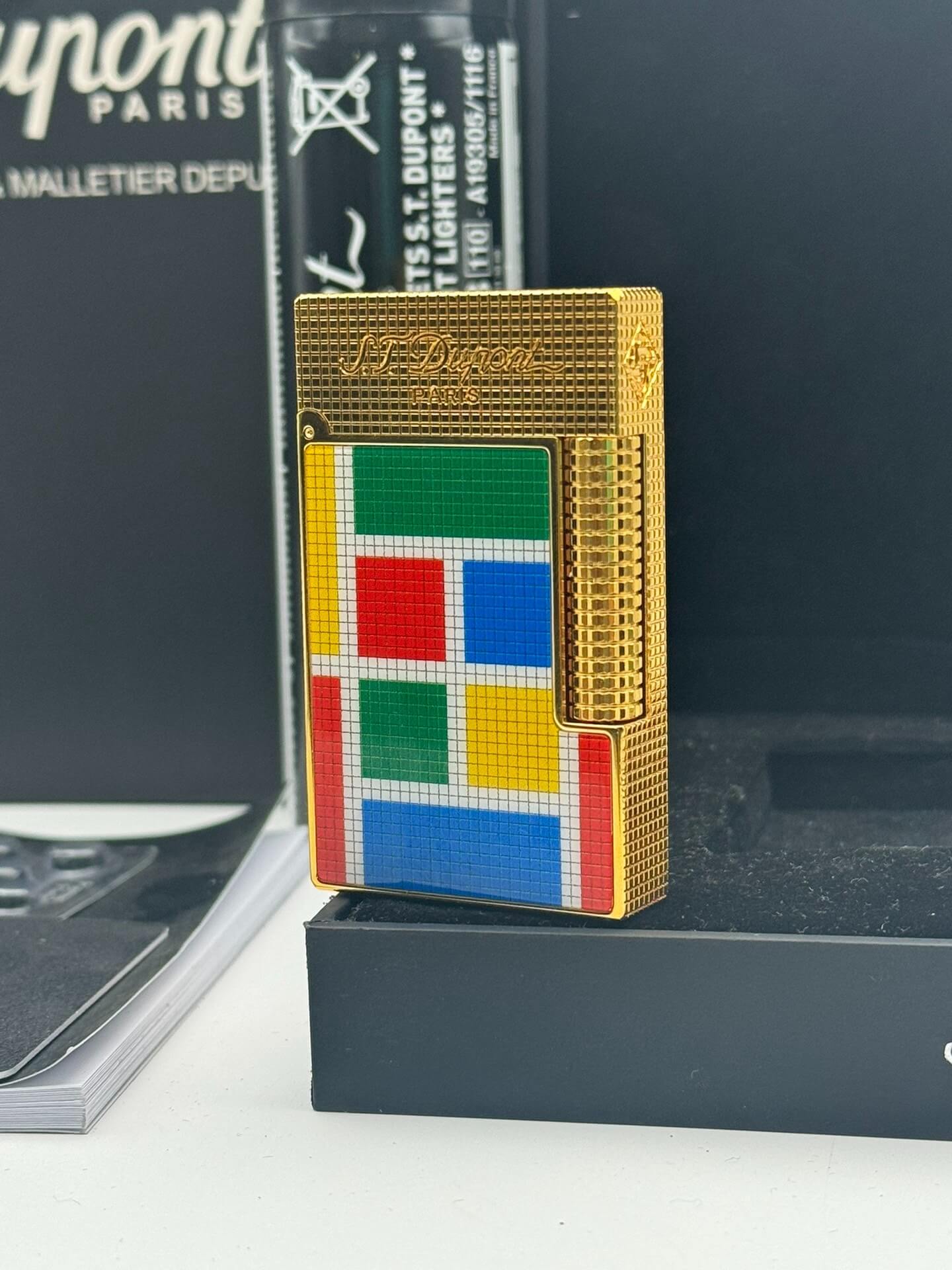 ST Dupont Ligne 2 Casablanca Vintage Lighter With Gift Box