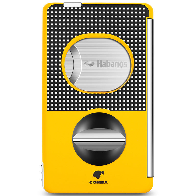 Cohiba Yellow 5-in-1 Multifunction Cigar Cutter | Compact Gift Box