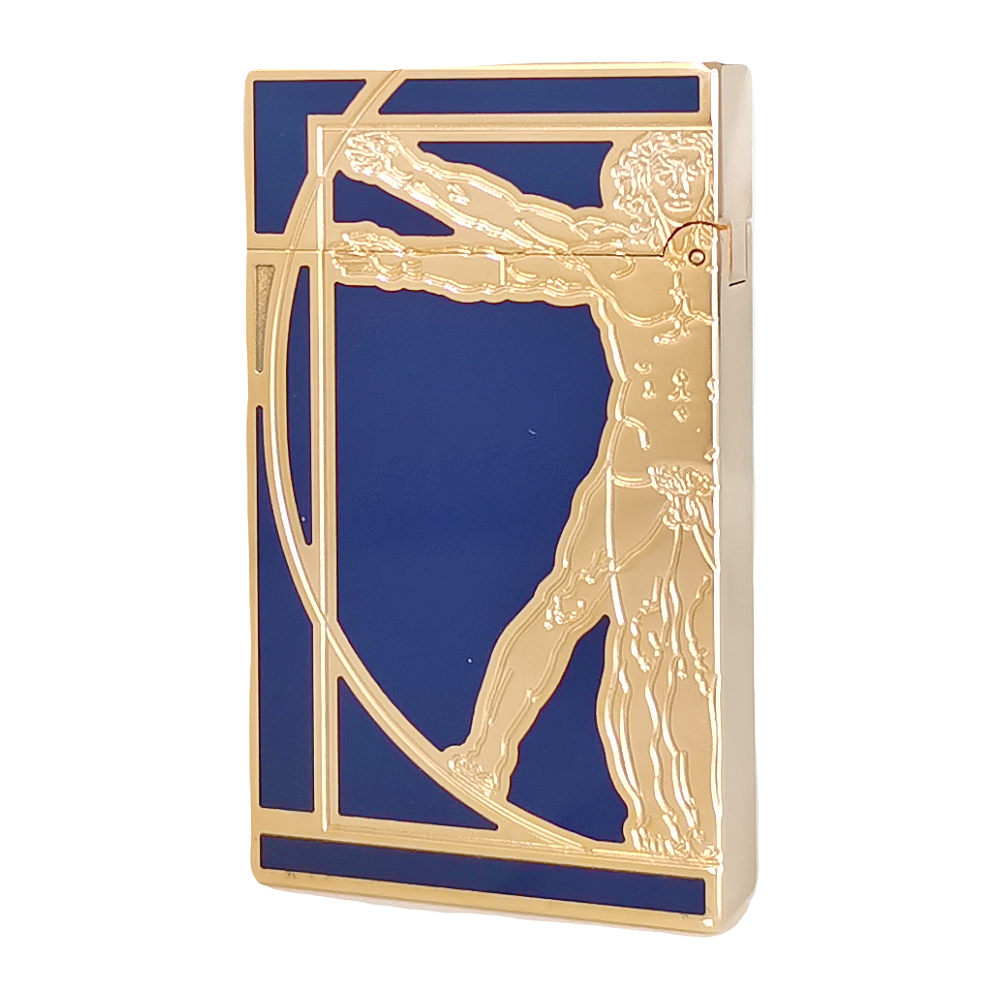 S.T. Dupont Lighter Uomo vitruviano Da Vinci Man Pattern - View 11