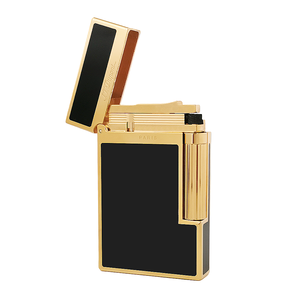 S.T. Dupont Ligne 2 Narrow Edge Memorial Vintage Lighter - Detail View