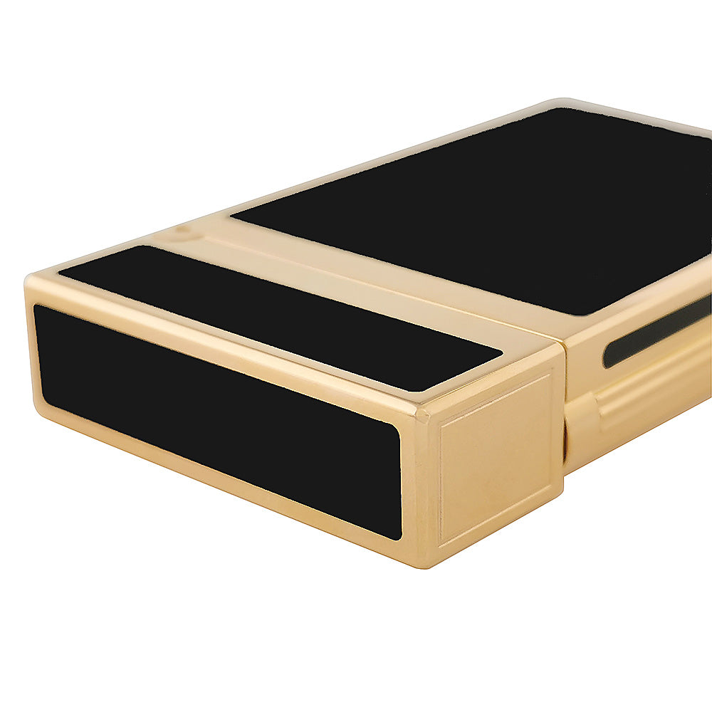 S.T. Dupont Ligne 2 Narrow Edge Memorial Vintage Lighter - Angle View