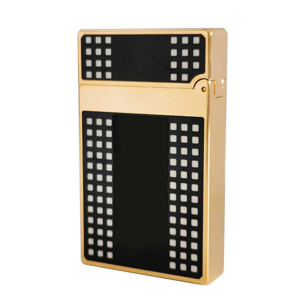 ST Dupont COHIBA BEHIKE Limited Edition LE GRAND L2 LIGHTER BLACK LACQUER - Side View