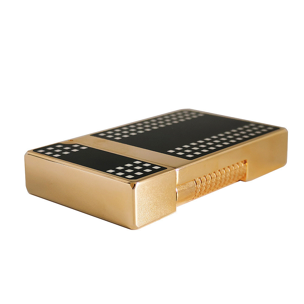 ST Dupont COHIBA BEHIKE Limited Edition LE GRAND L2 LIGHTER BLACK LACQUER - Angle View