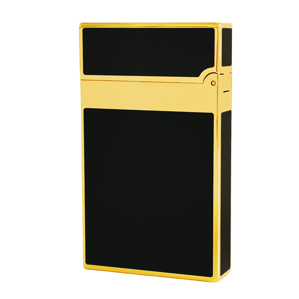 Slant Fire ST Dupont Ligne 2 Lighter Black Lacquer - View 7