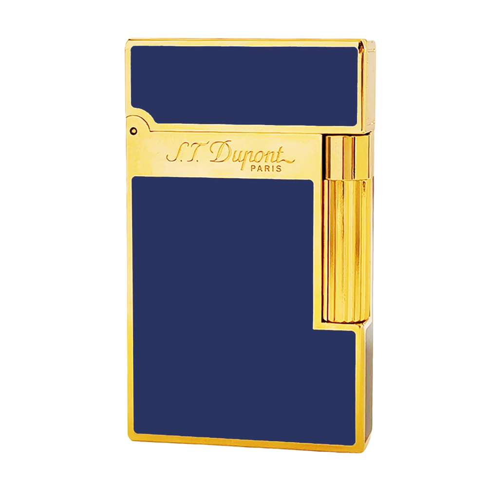 Classic Paint S T Ligne 2 Dupont Lighter Black Lacquer - Blue with Gold - View 10