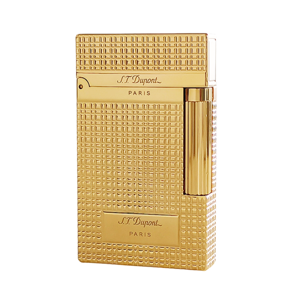 Dupont Cigarette Lighter ST Ligne 2 Engraving - Gold - View 7