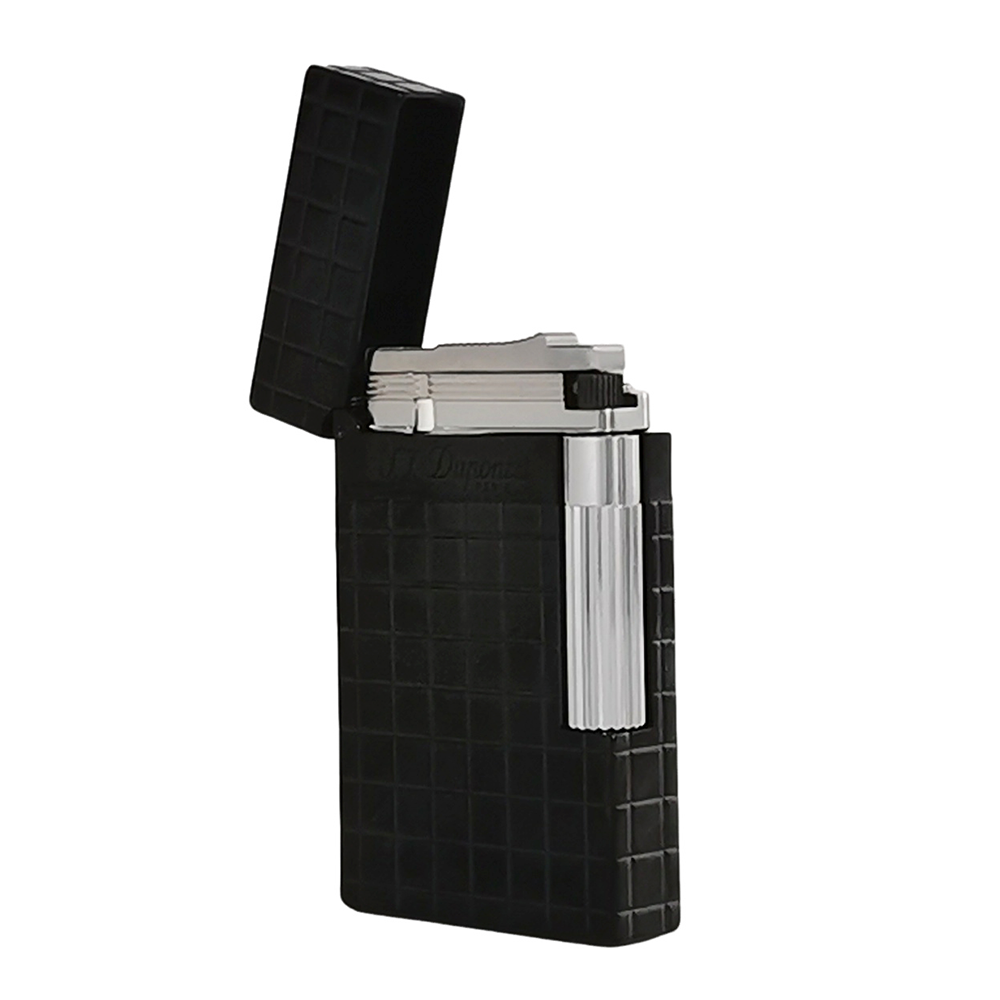 ST Dupont Lighter Ligne 2 Engraving Square Lattice - Back View