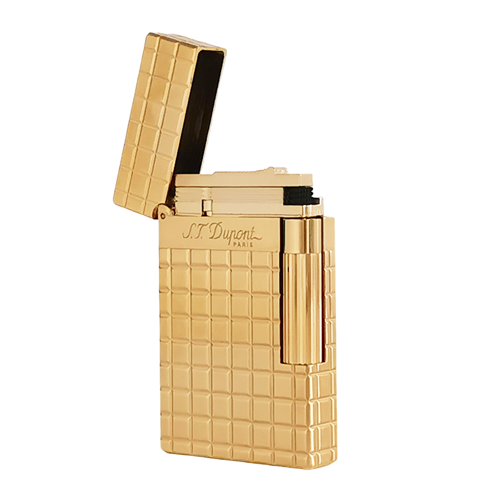 ST Dupont Lighter Ligne 2 Engraving Square Lattice - View 10