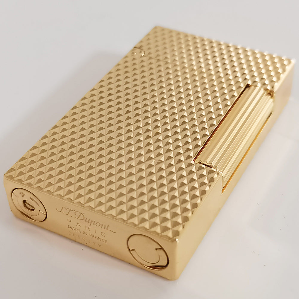 ST Dupont L2 New Diamond Style Engraving Lighter - View 11