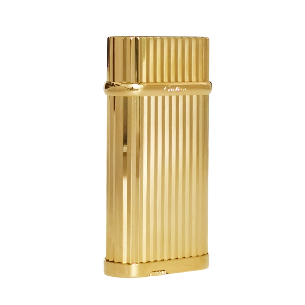 Cartier Lighter Classic Vertical Stripe Design