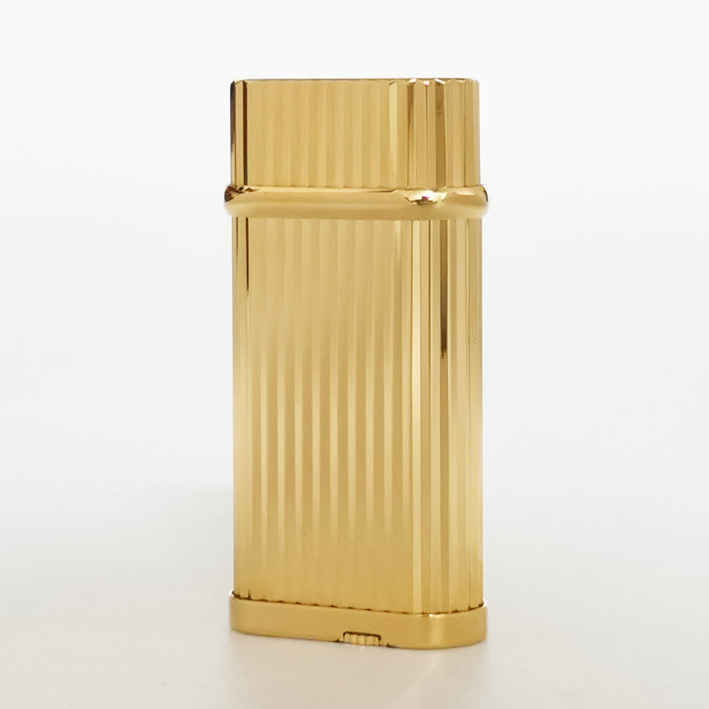 Cartier Lighter Classic Vertical Stripe Design - Detail View