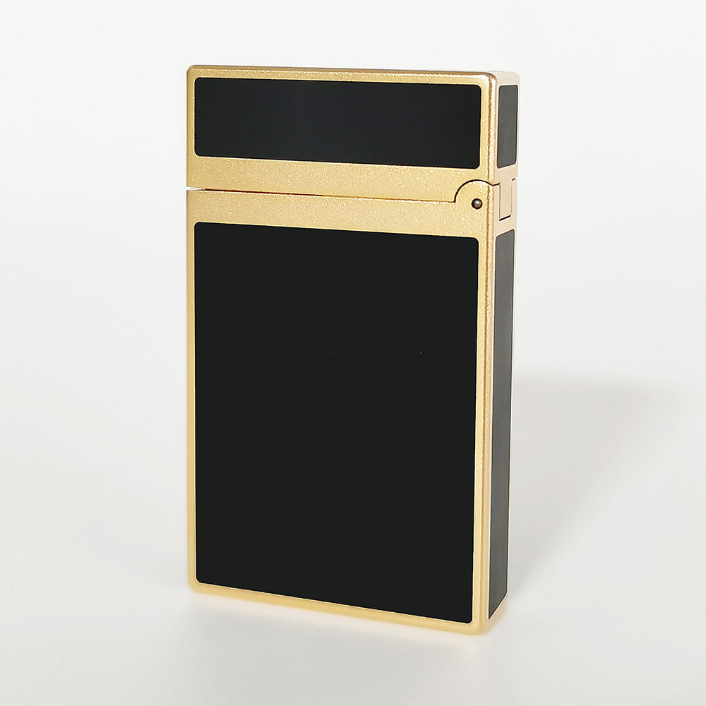 ST Dupont Gas Lighter Classic Frosted Craftsmanship - Side View