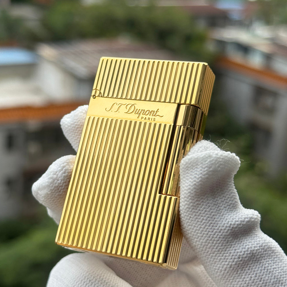 ST DUPONT Vertical Stripes Cigarette Lighter - View 9