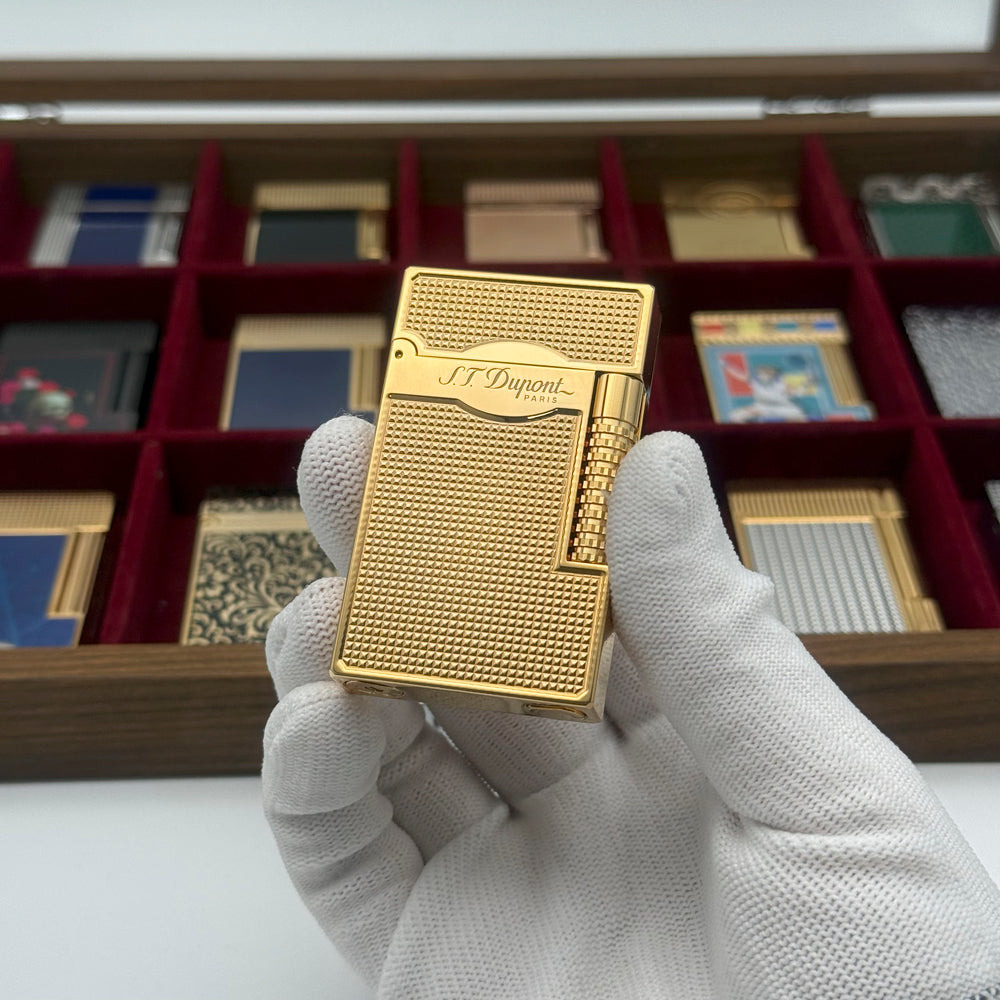 NEW Dense Small Lattice Dupont Lighter L2 Ping Sound - View 9