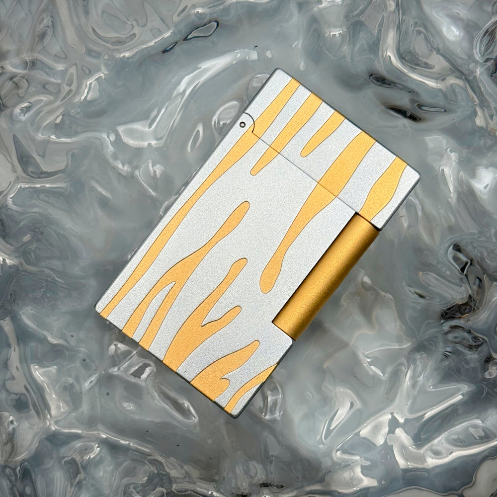 Kamizen Wakamizu Dupont Ligne 2 Ping Sound Limited Edition Lighter - Back View