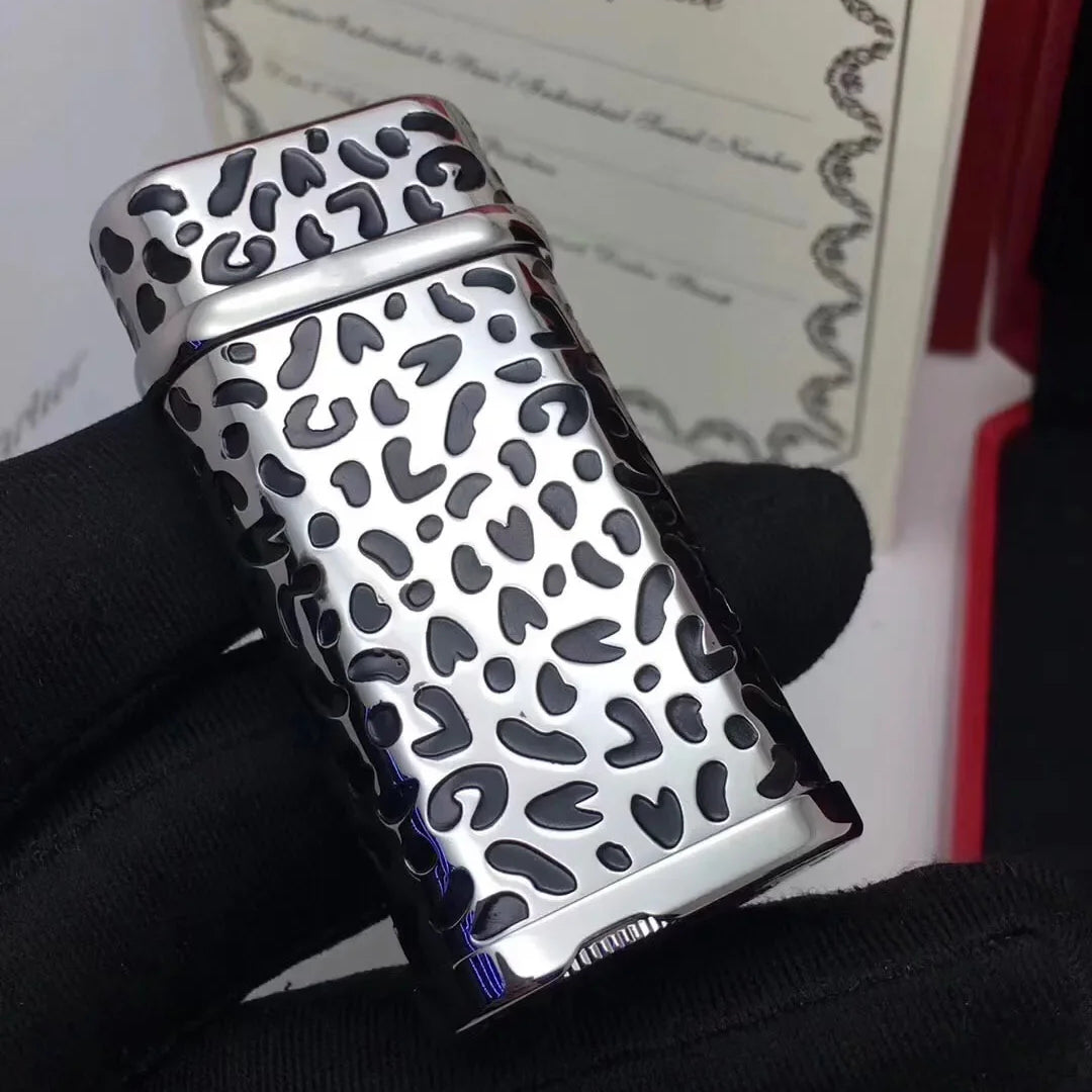 Cartier Limited Edition Leopard Print Lighter - View 7