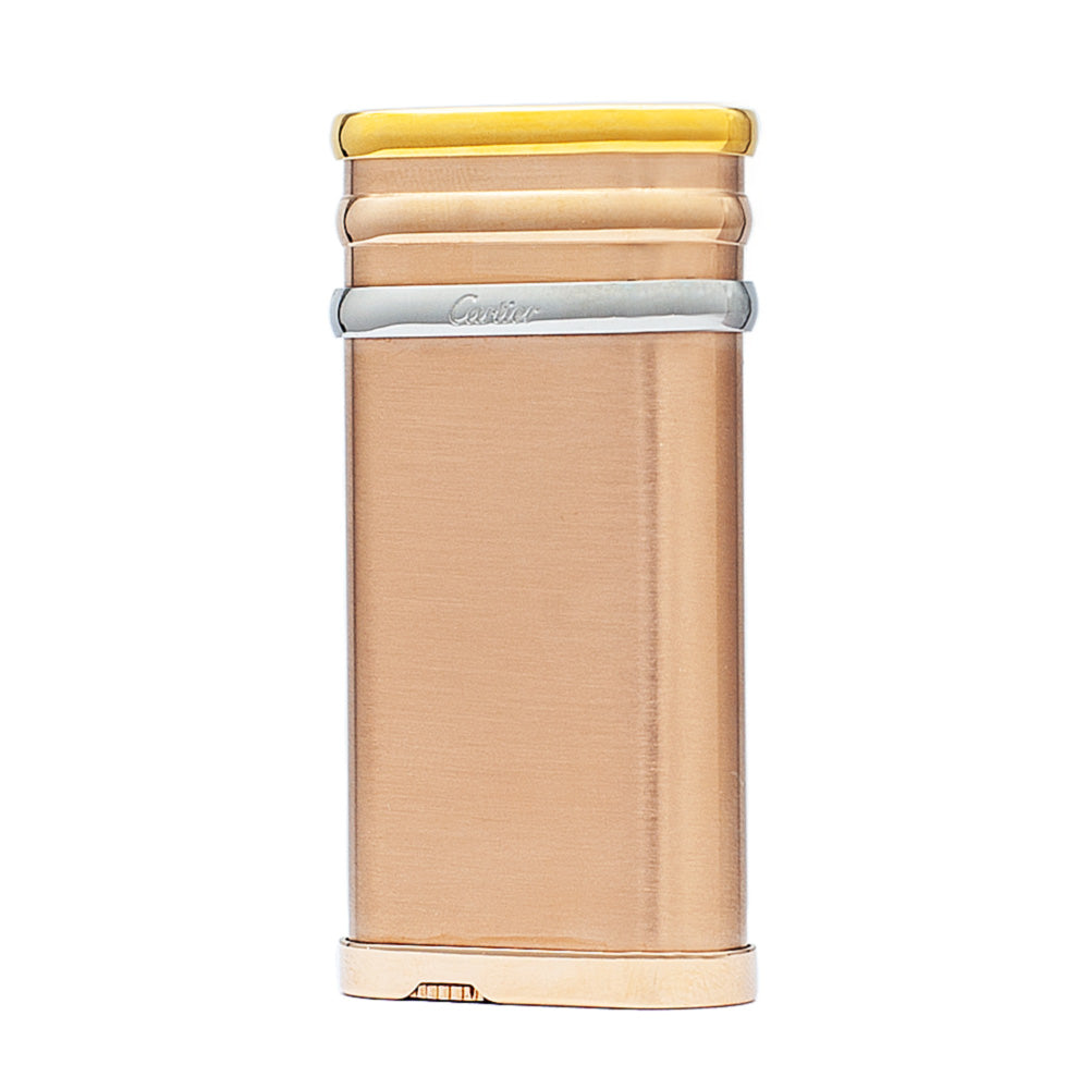 Cartier Rose Gold Minimalist Metal Lighter