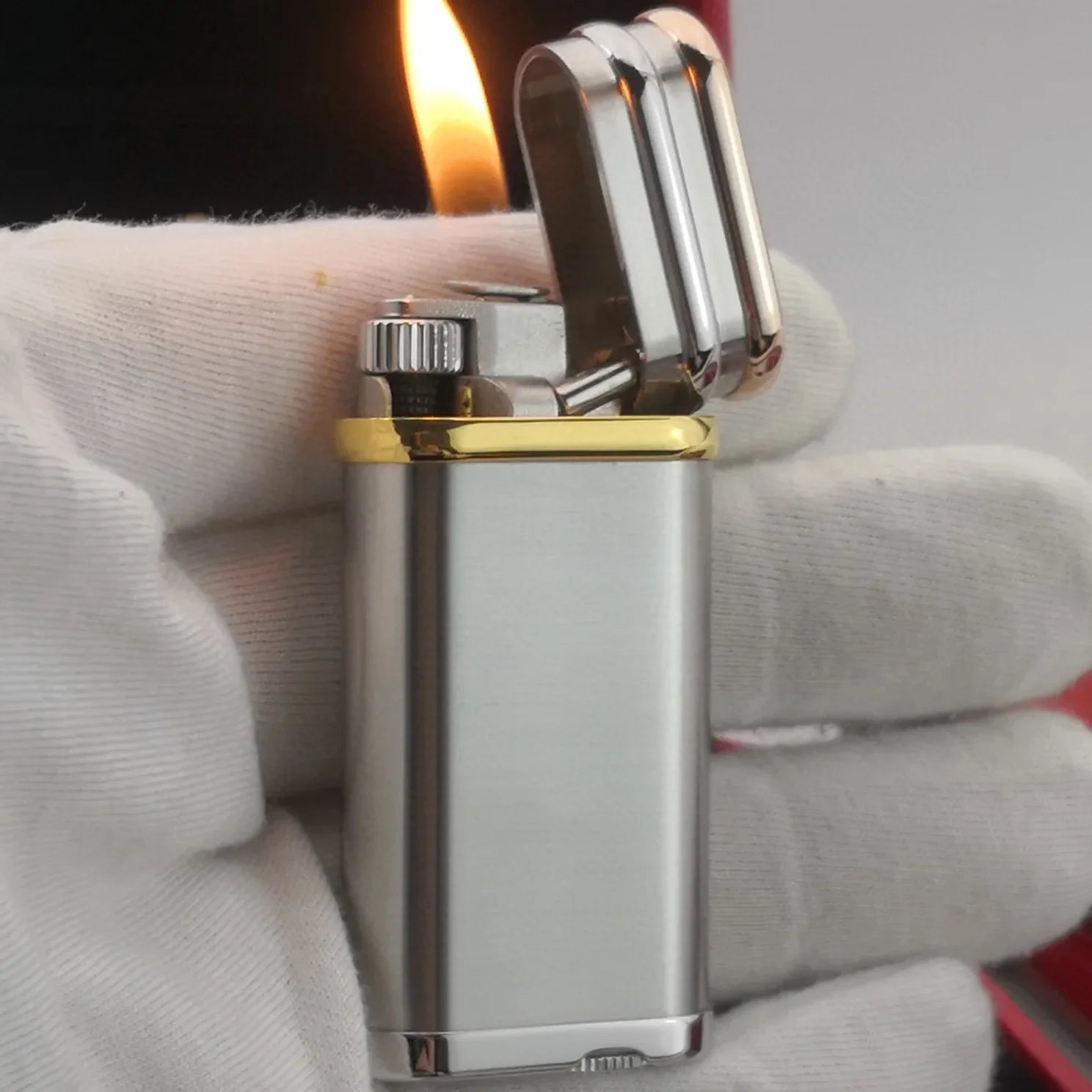 Cartier Grey Inflatable Cigar Lighter - Detail View