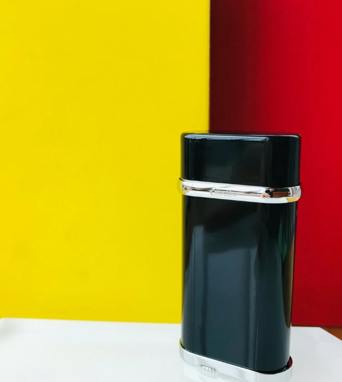 Cartier Lighter Black Paint Style Inflatable Cigar Lighter - Detail View