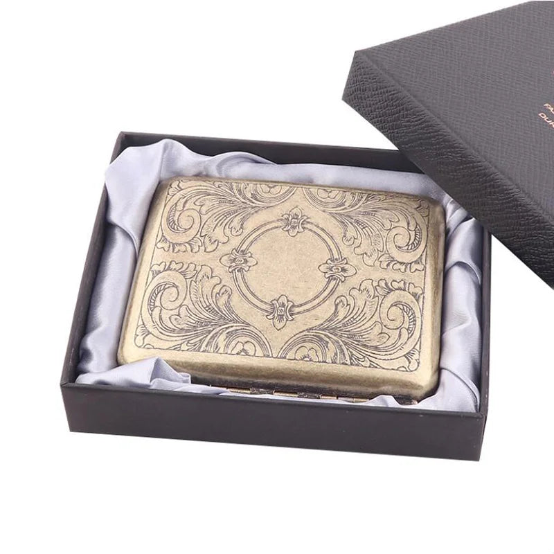 Metal Cigarette Case with Gift Box - Ruyi - View 11