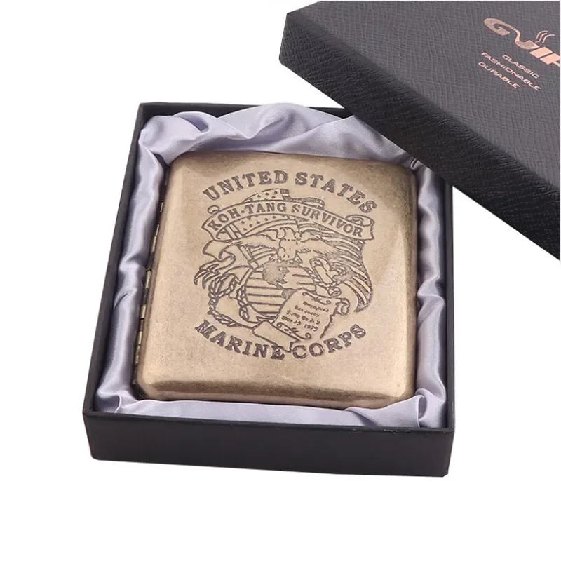 Metal Cigarette Case with Gift Box - Meiguo - View 9