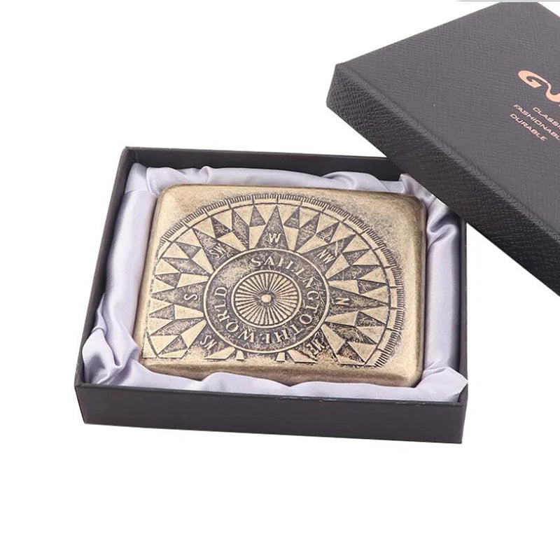 Metal Cigarette Case with Gift Box - Luopan - View 10