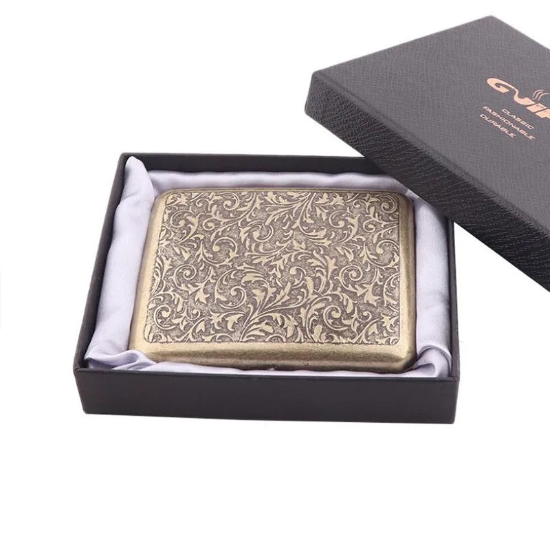 Metal Cigarette Case with Gift Box - Xiaocao - View 8