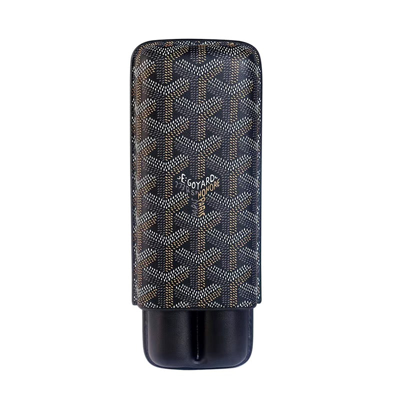 Goyard Luxury Cigar Case with Slot Holder - Black · Two - View 10
