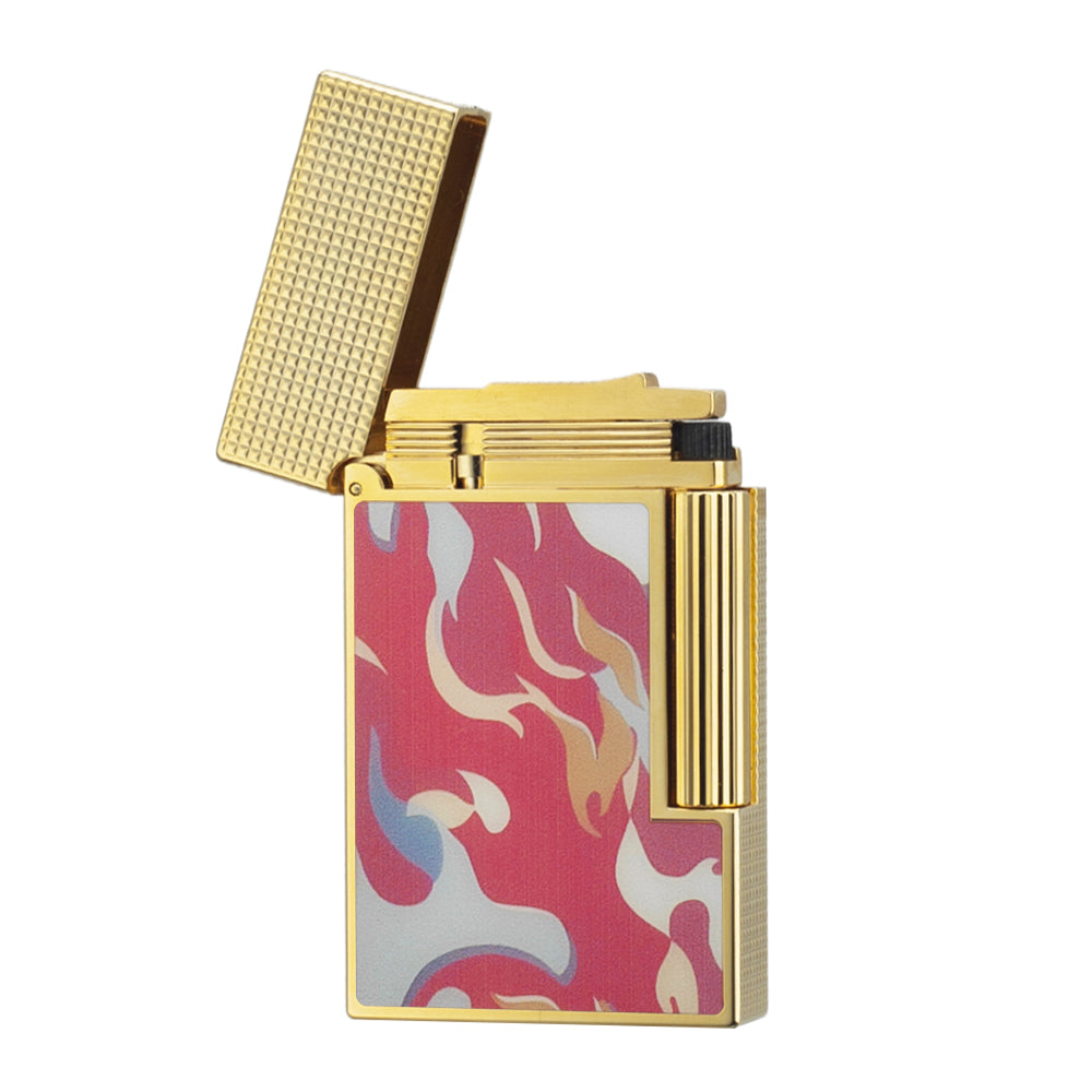 S.T. Dupont Ligne 2 Camo Guilloche Cling Flame Lighter - View 7