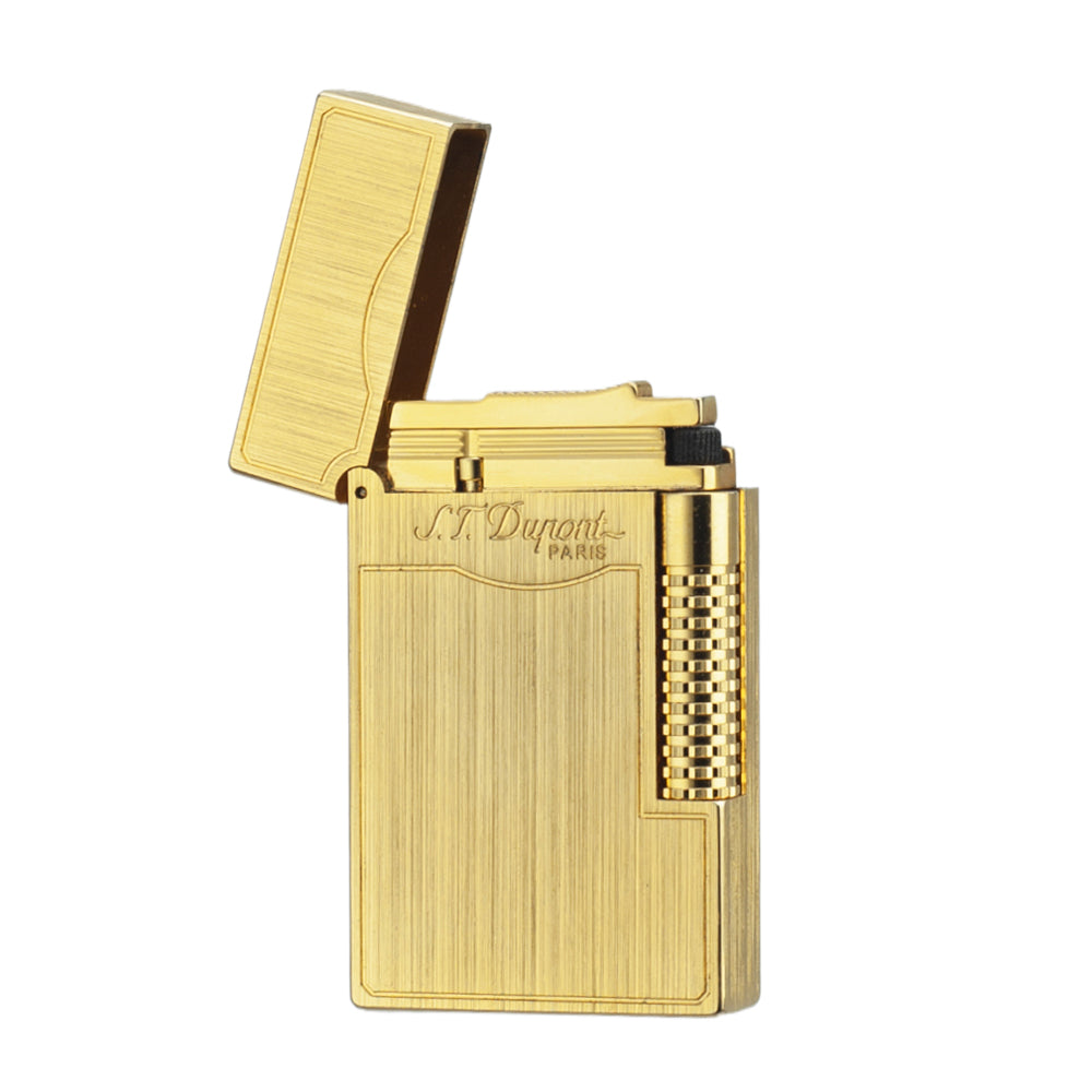 Double Flame S.T. Dupont Lighter - Detail View