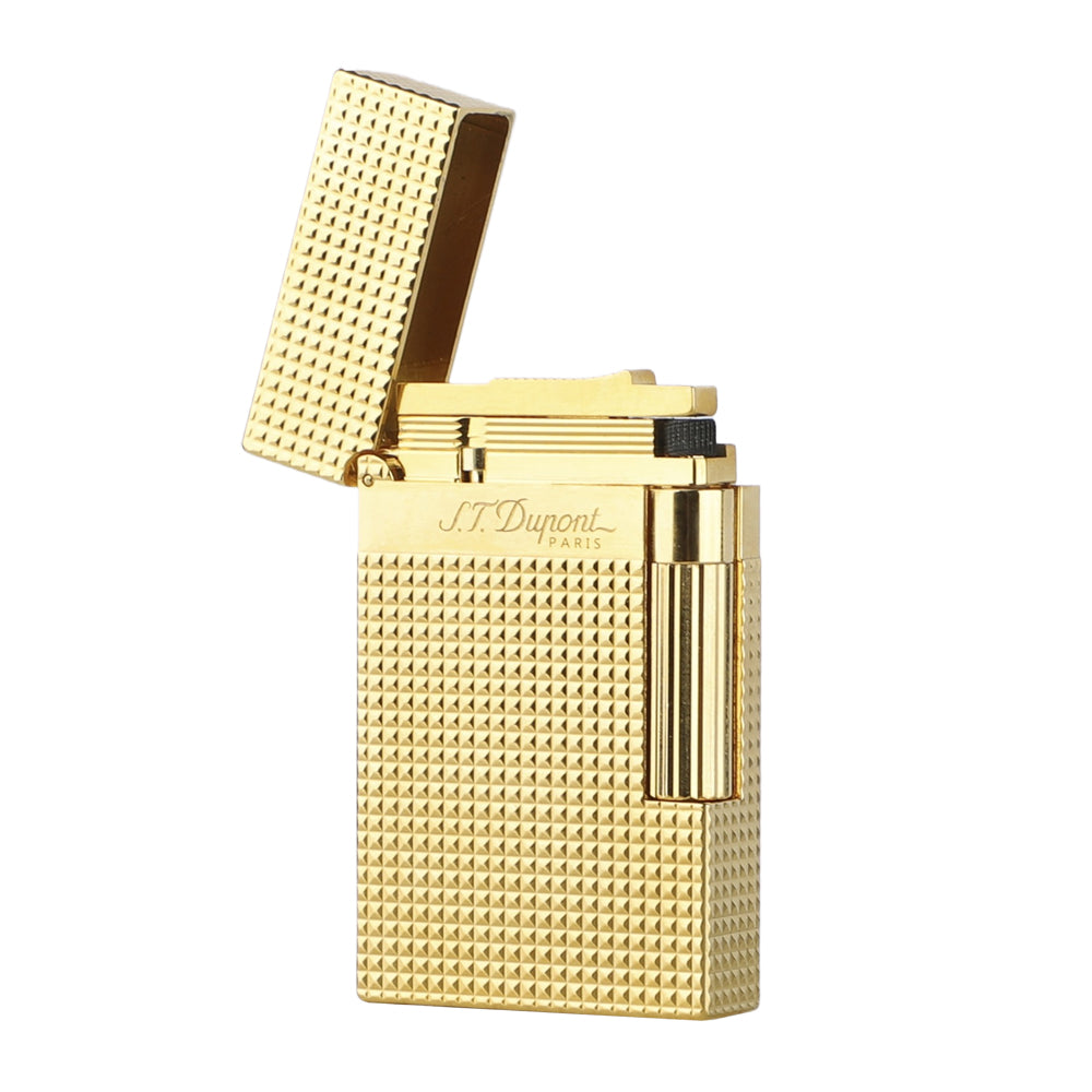 New Lattice Wide Edge S.T Dupont Ligne 2 Lighter - Detail View