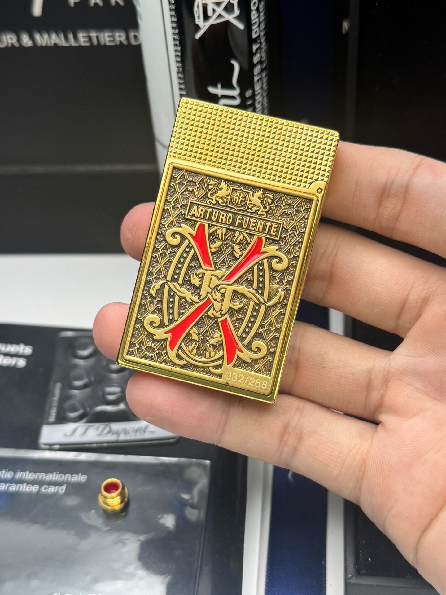 Fuente Opus X Haute Creation Red Limited Edition Luxury Lighter