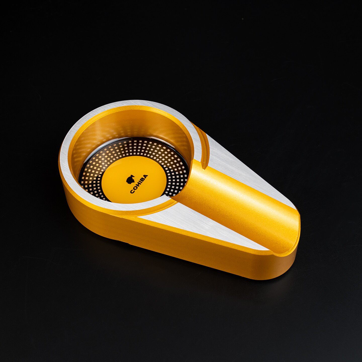 Luxury Cigar Accessories Set with Lighter, Cutter & Ashtray | Premium Gift Box