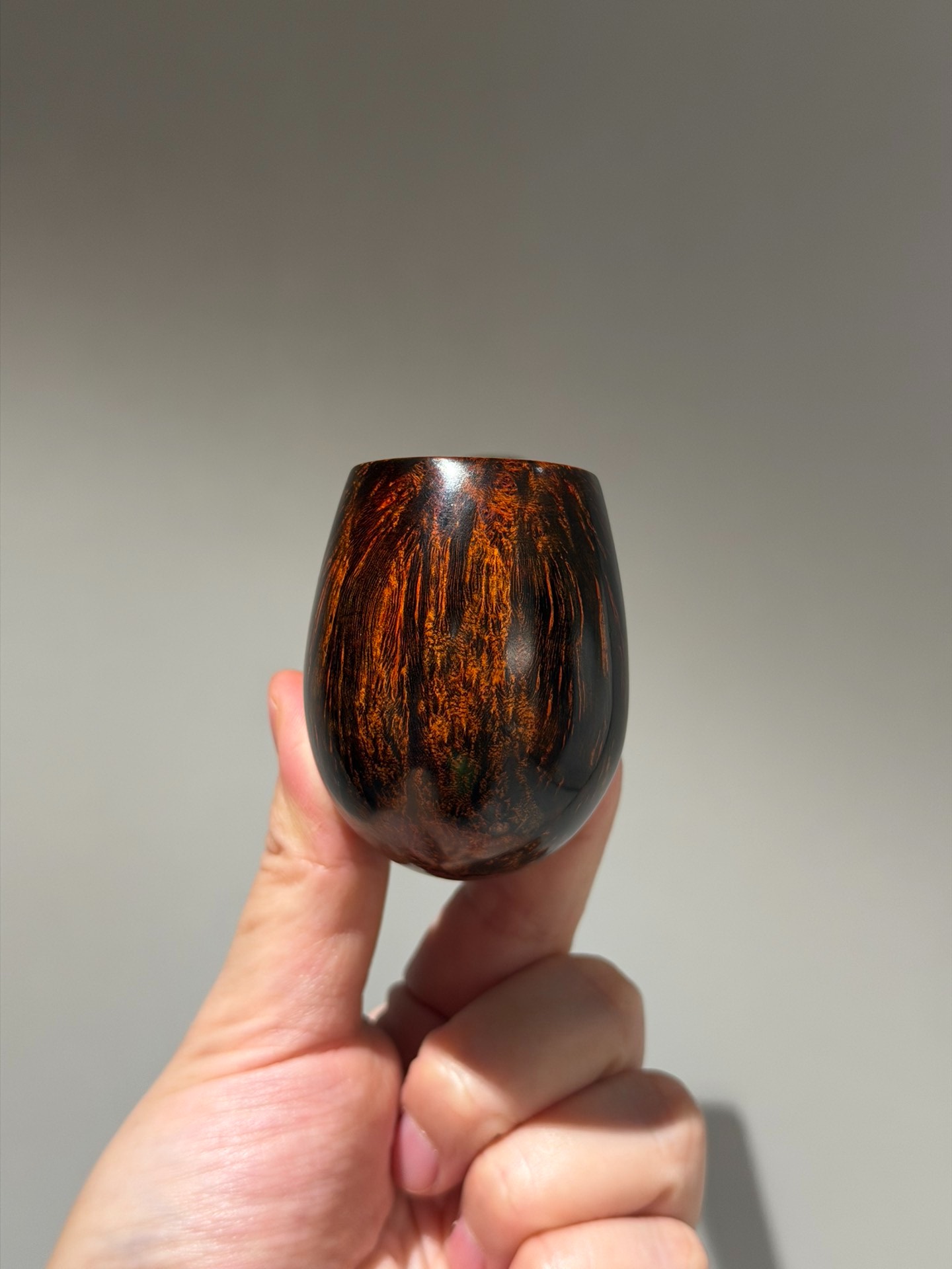 Spanish Imported Briar Holmes Pipe | Handmade Flame Grain Large Bowl Pipe